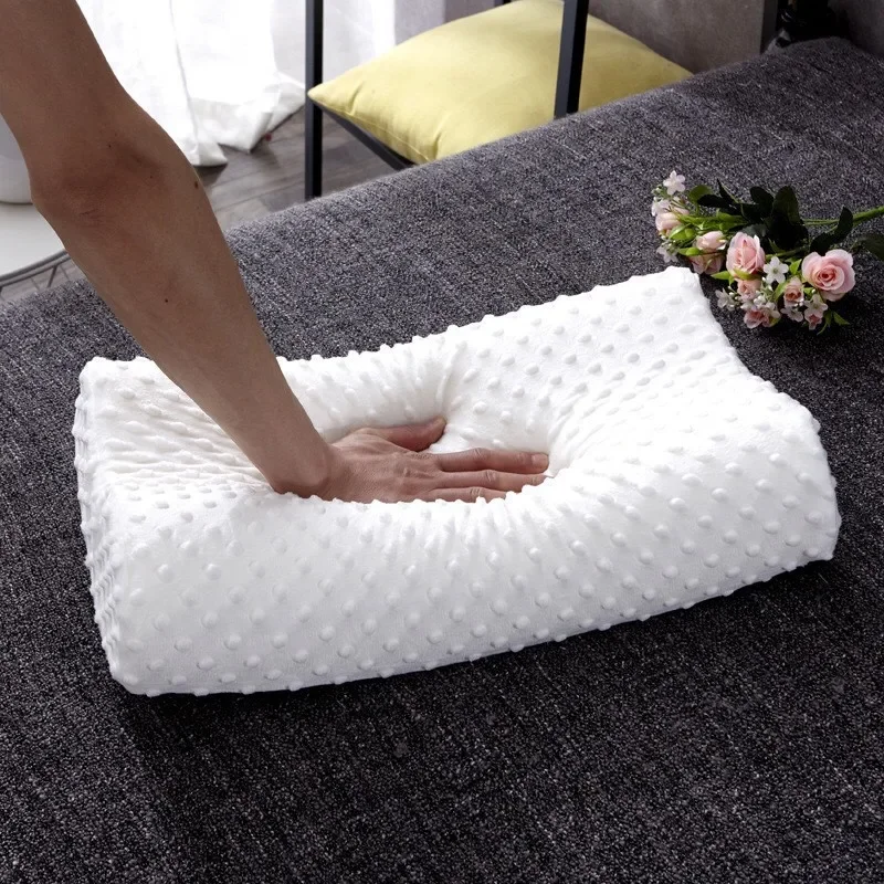 Memory Foam Orthopedic Pillow Neck Pain - Хлопковая подушка с эффектом памяти для