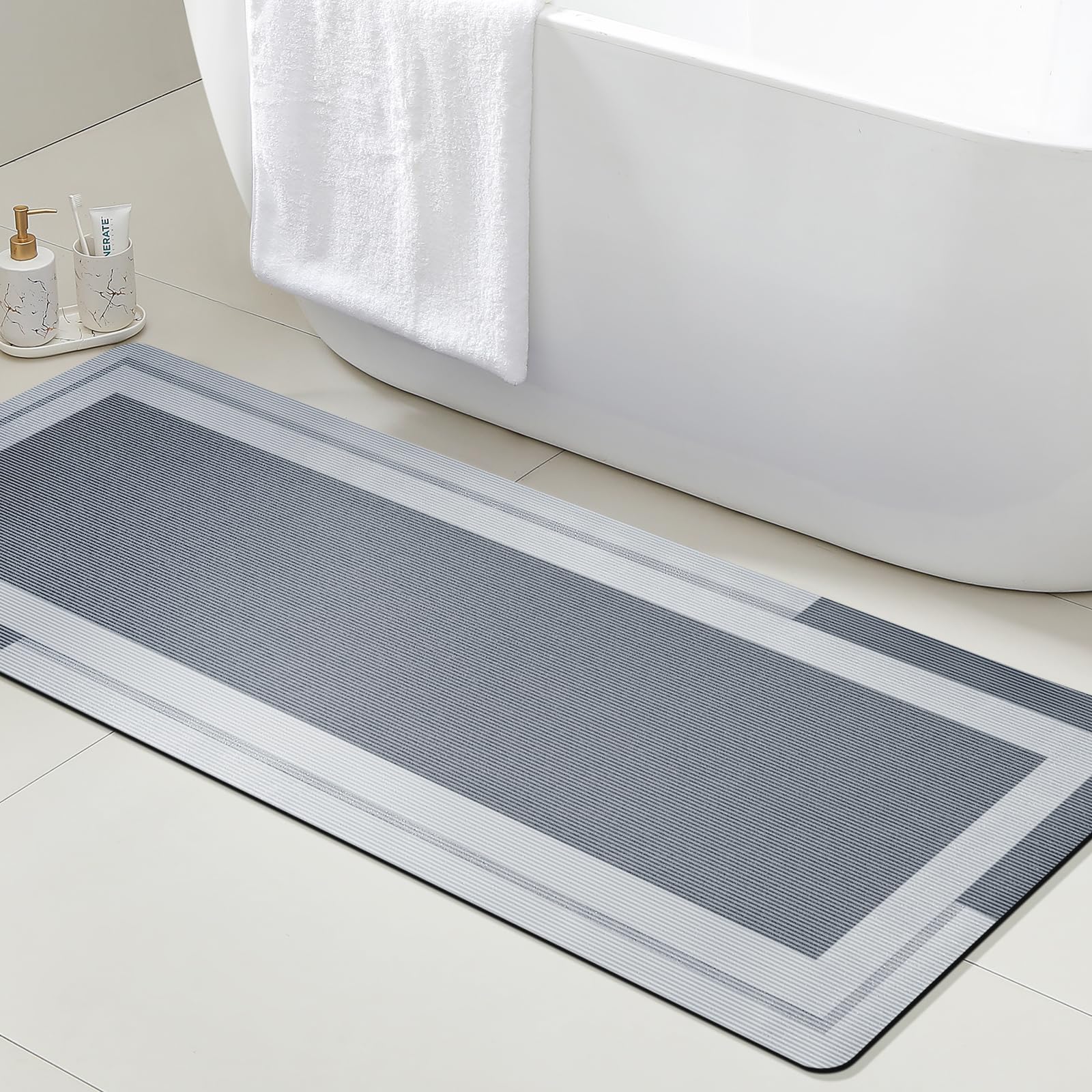 Quick Dry Diatomite Bath Mat - Коврик VIKAMA для ванной комнаты с