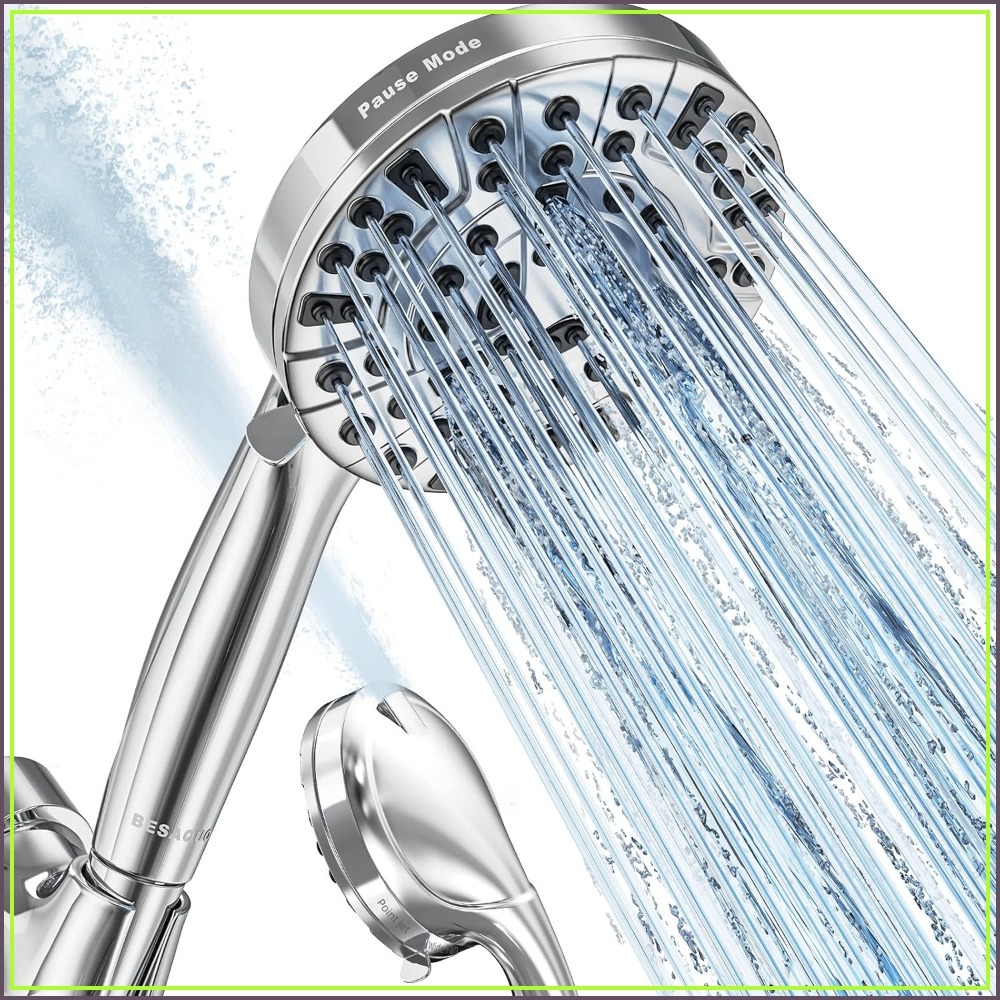 High Pressure Shower Head Handheld - Многофункциональная душевая лейка высокого давления (10