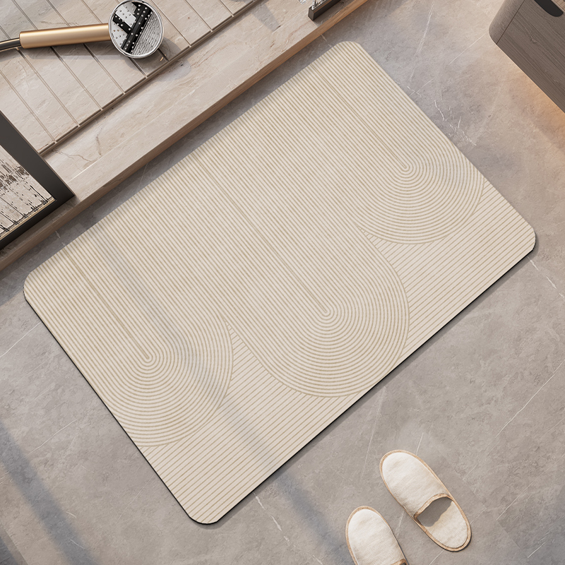 Quick Dry Diatomite Bath Mat - Коврик для ног Diatomite, впитывающий Быстросохнущий