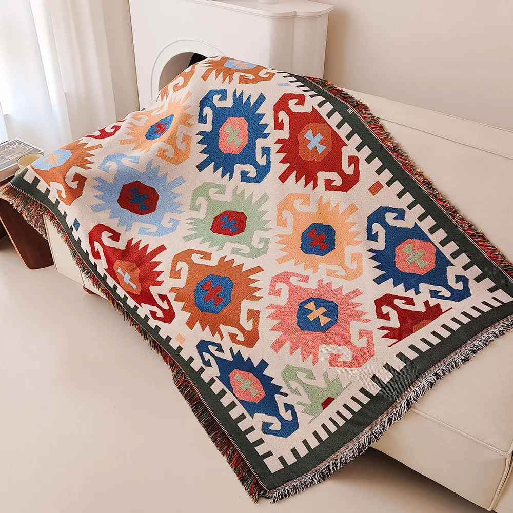 Boho Throw Blanket Fringe - Новое одеяло для дивана, одеяло в