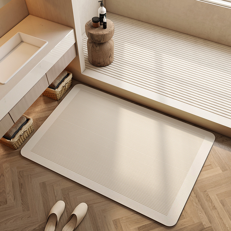 Quick Dry Diatomite Bath Mat - Коврик для ванной из диатомита: супервпитывающий,