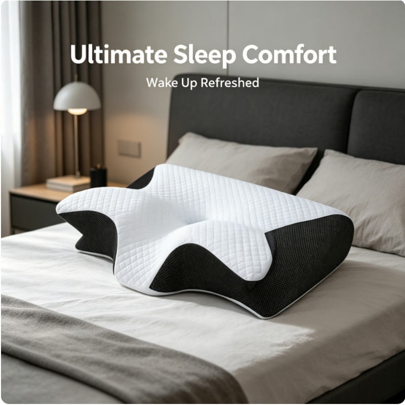 Memory Foam Orthopedic Pillow Neck Pain - Ортопедическая подушка из пены с эффектом