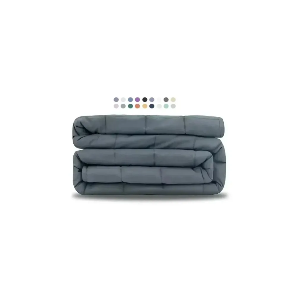 Weighted Blanket Adults Anxiety - Охлаждающее утяжеленное одеяло для взрослых: гравитационное