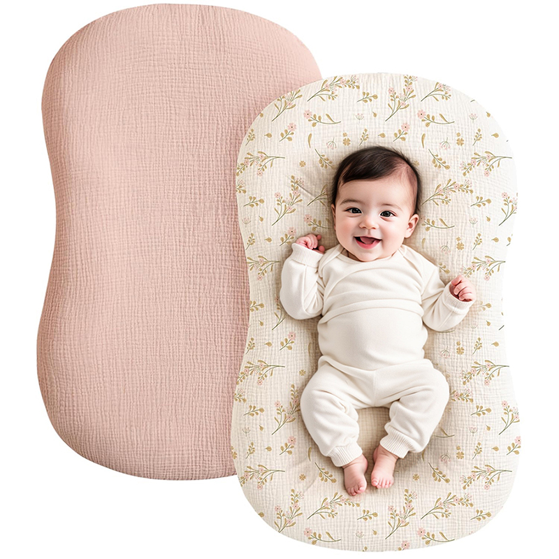 Muslin Cotton Bedspread - 2 шт., чехол для детского шезлонга,