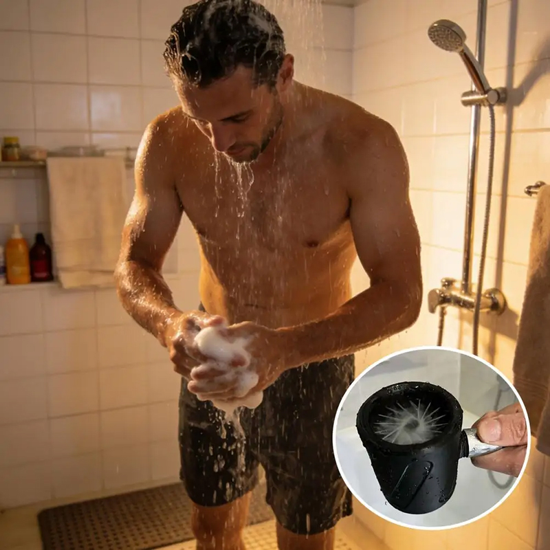 High Pressure Shower Head Handheld - Ручная душевая лейка высокого давления, спиральная