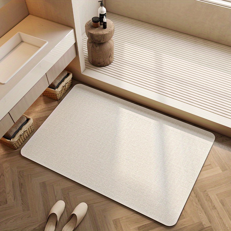 Quick Dry Diatomite Bath Mat - Быстросохнущий диатомитовый коврик для ванной, супервпитывающий,