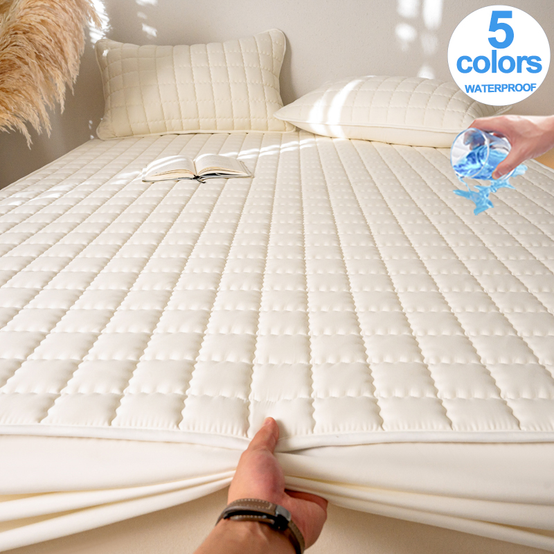 Waterproof Mattress Protector Breathable - Водонепроницаемый высококачественный наматрасник - антимикробная гипоаллергенная