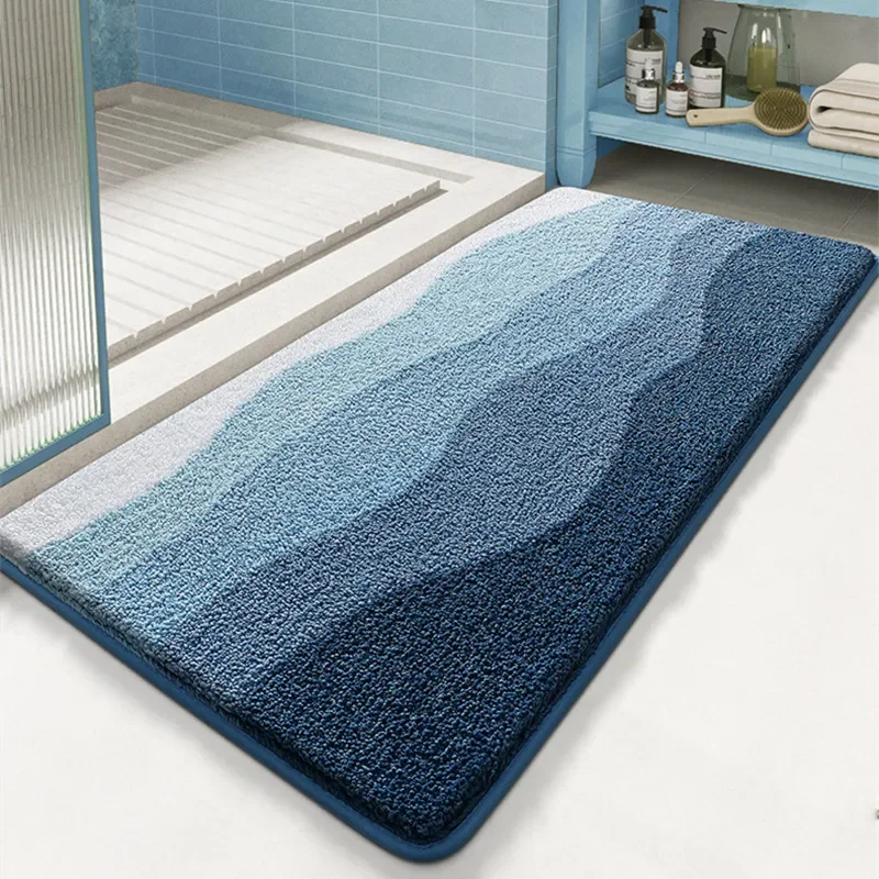 Quick Dry Diatomite Bath Mat - Европейский роскошный коврик для ванной, ультрамягкая