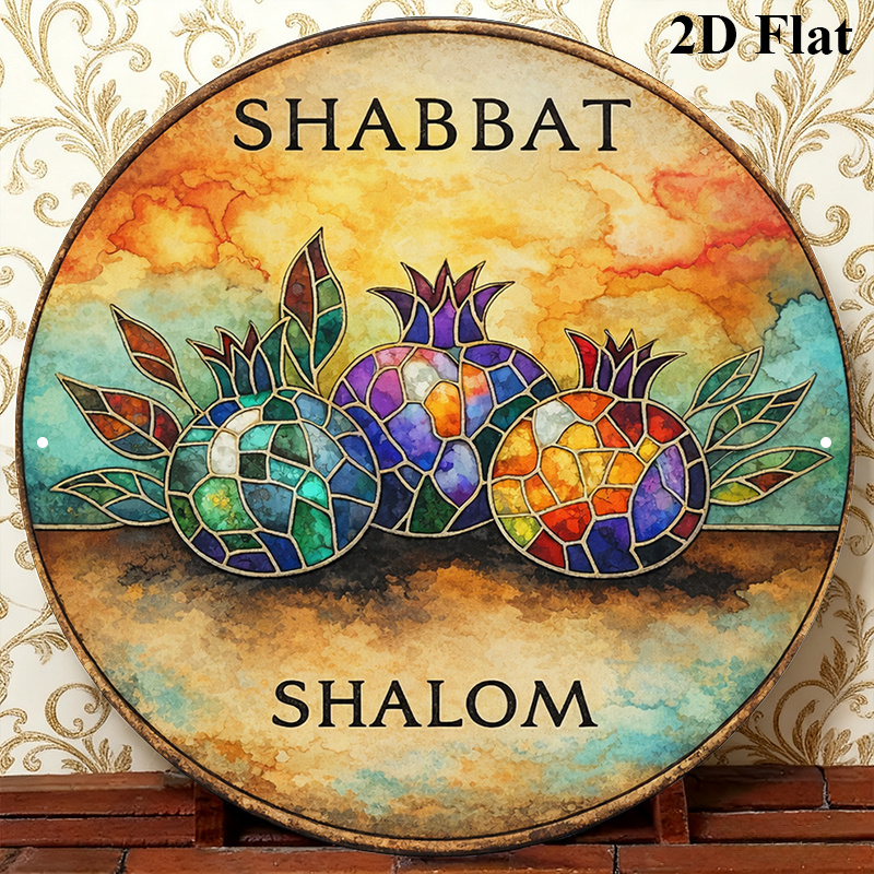 Home Decor - CIFBUY Винтажный алюминиевый настенный декор, водонепроницаемый,