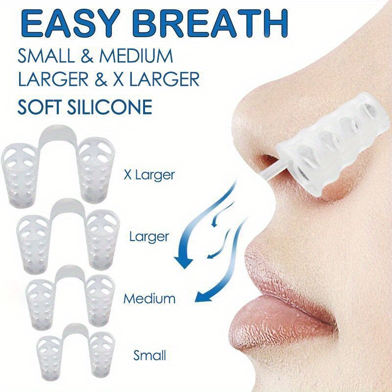 Anti Snore Contour Pillow - 8 шт./компл., расширитель для носа против