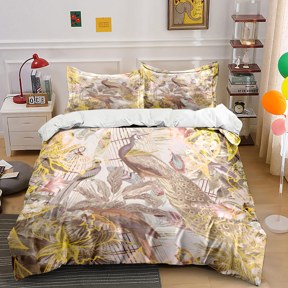 Винтажный комплект постельного – обзор и цена Aesthetic Floral Duvet Cover