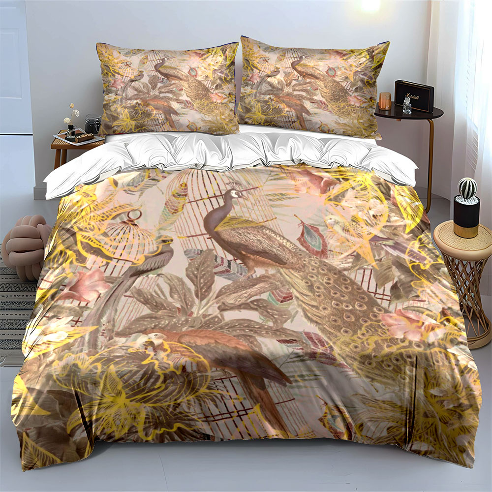 Винтажный комплект постельного – обзор и цена Aesthetic Floral Duvet Cover