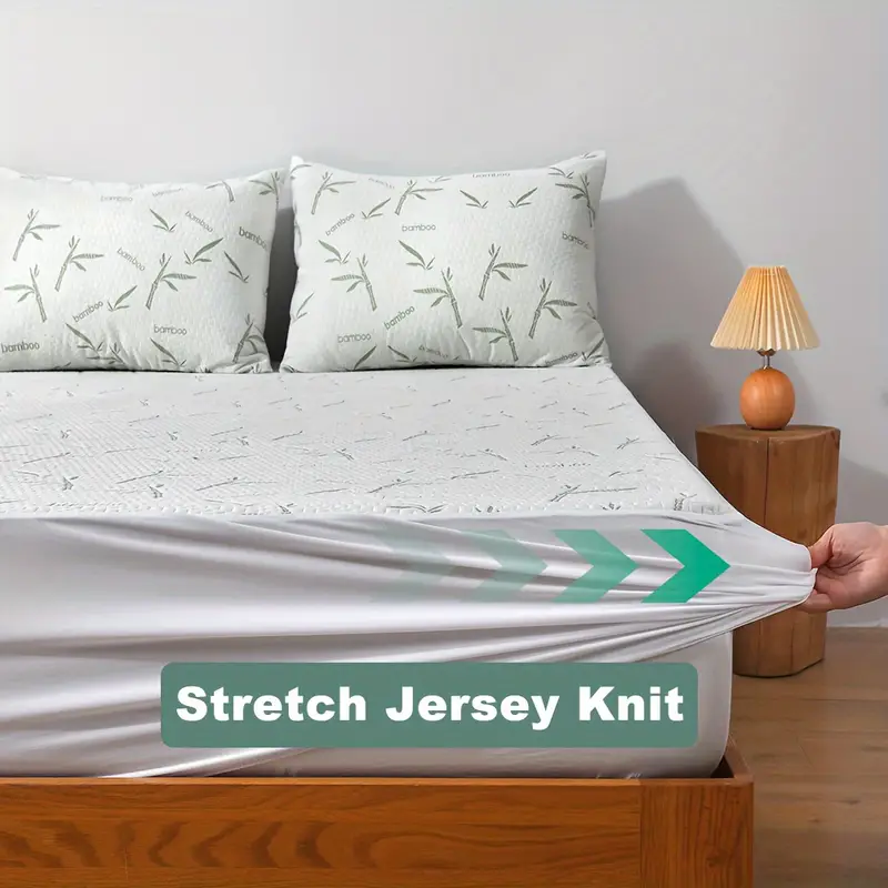 1 шт. бамбуковая защита для ма – обзор и цена Waterproof Mattress Protector Breathable