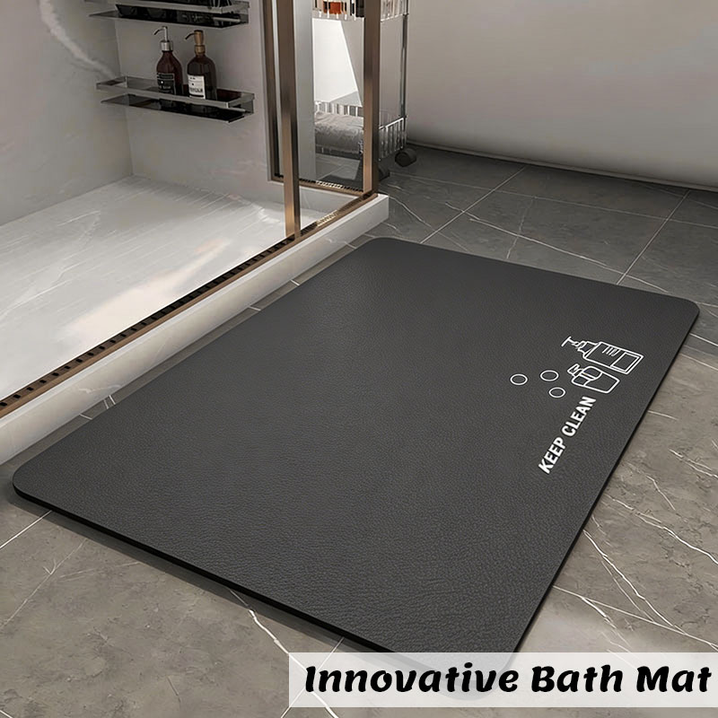 Коврик для ванной из диатомита – обзор и цена Quick Dry Diatomite Bath Mat