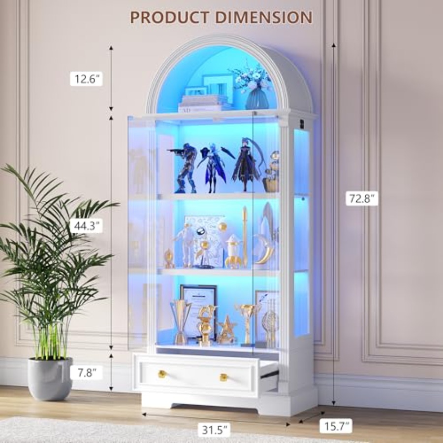 Арочный витринный шкаф для гос – обзор и цена Lighting