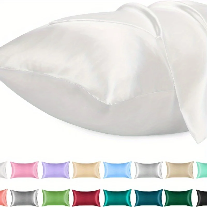 1 шт. атласная наволочка для в – обзор и цена Satin Silk Pillowcase Hair Skin