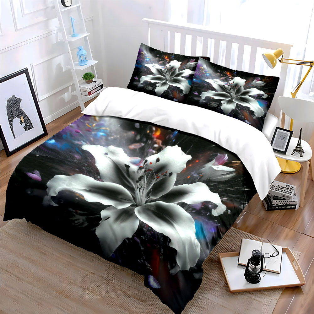 Комплект постельного белья с а – обзор и цена Aesthetic Floral Duvet Cover