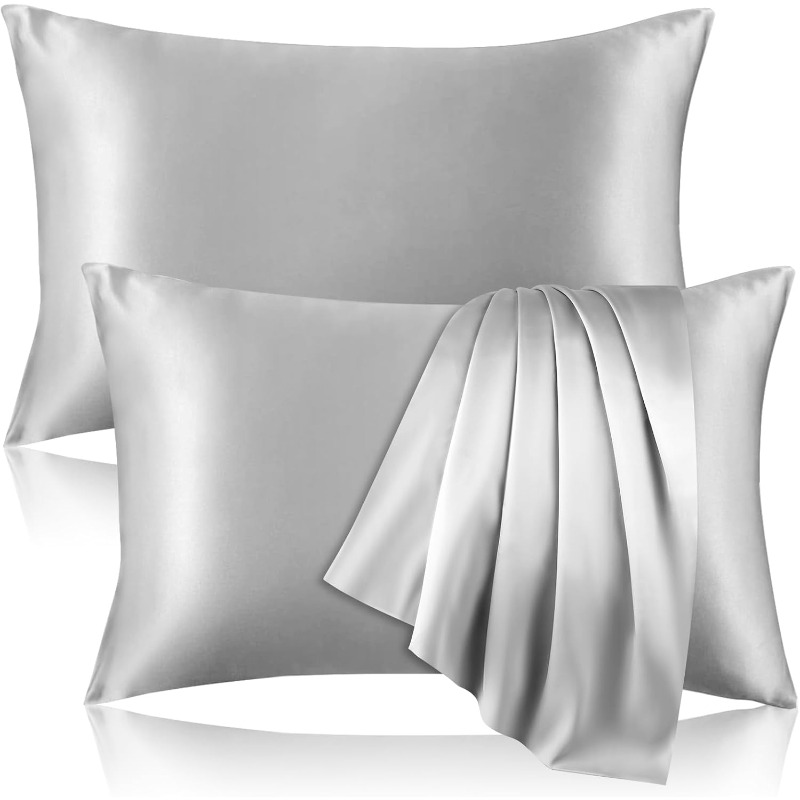 Комплект из 2-х сатиновых шелк – обзор и цена Satin Silk Pillowcase Hair Skin