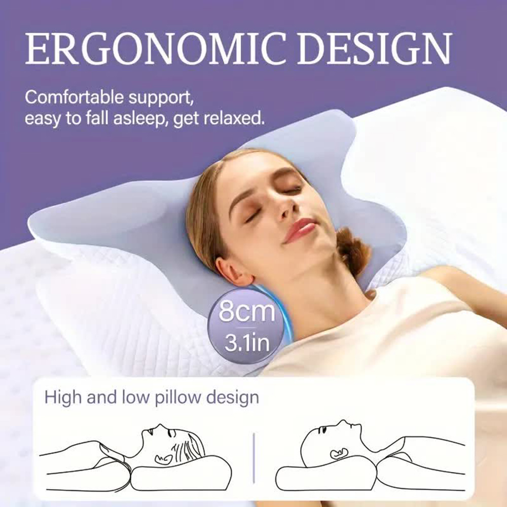Подушки из пены с эффектом пам – обзор и цена Memory Foam Orthopedic Pillow Neck Pain