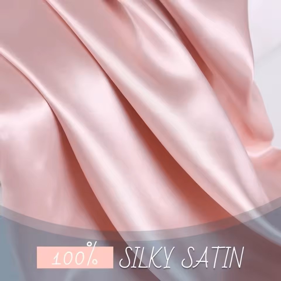 Kuup 1 шт. наволочка наволочка – обзор и цена Satin Silk Pillowcase Hair Skin