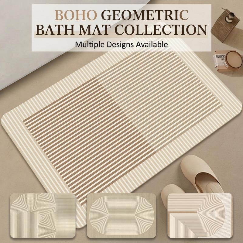 Коврик для ванной из диатомита – обзор и цена Quick Dry Diatomite Bath Mat