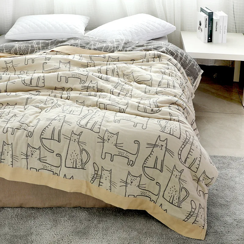 Муслиновое одеяло WASART из чи – обзор и цена Muslin Cotton Bedspread
