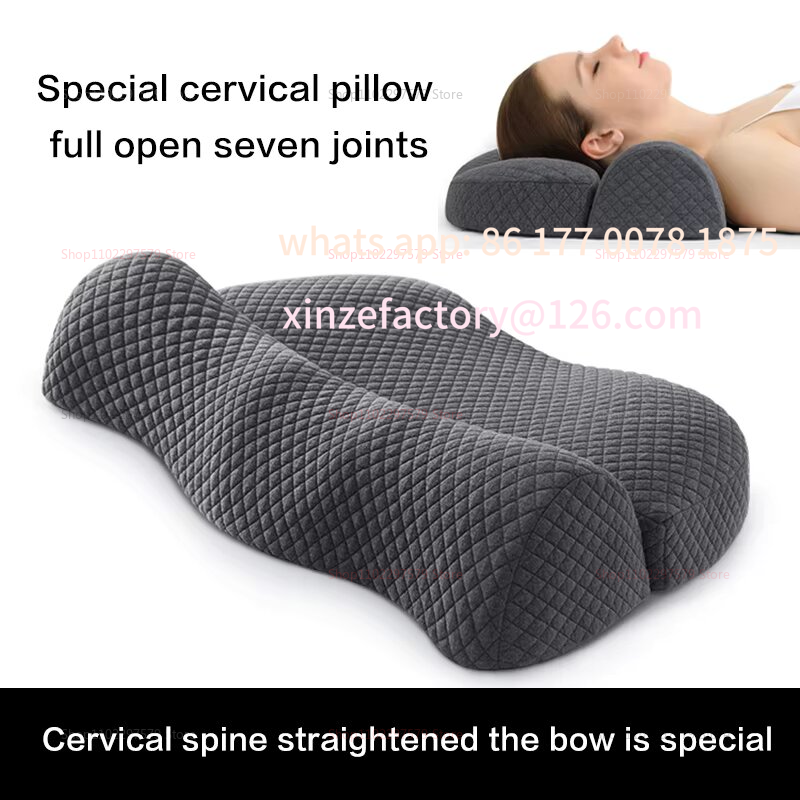 Настраиваемая контурная подушк – обзор и цена Memory Foam Orthopedic Pillow Neck Pain