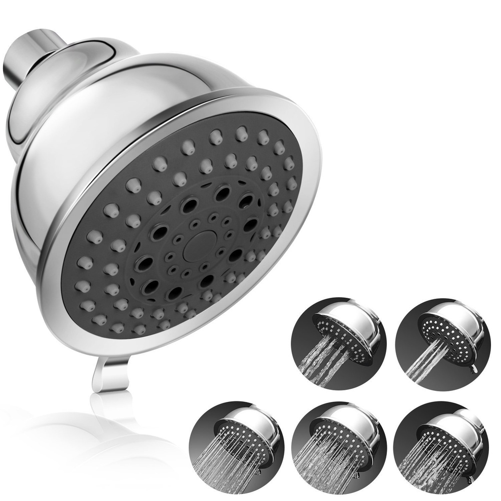 Ручная душевая лейка высокого  – обзор и цена High Pressure Shower Head Handheld