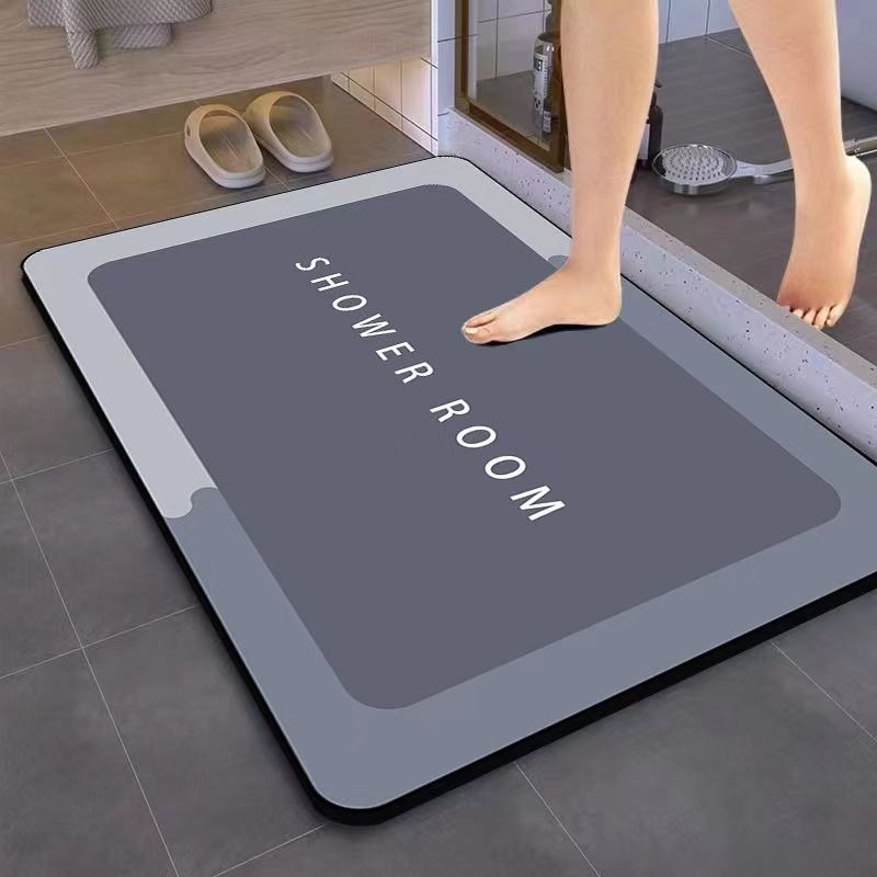 Коврик для ванной из диатомито – обзор и цена Quick Dry Diatomite Bath Mat