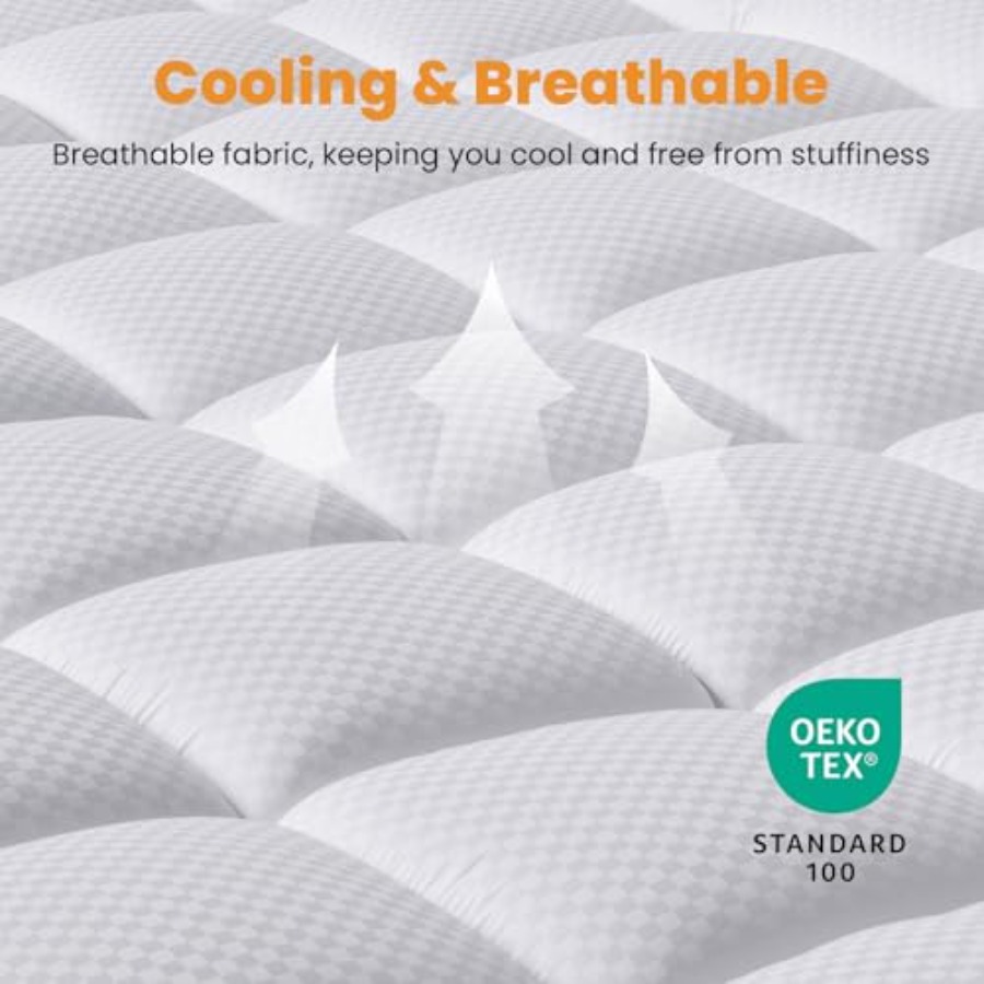 Наматрасник - охлаждающий дыша – обзор и цена Waterproof Mattress Protector Breathable