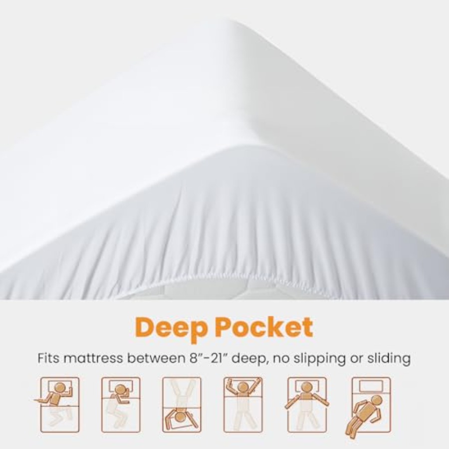 Наматрасник - охлаждающий дыша – обзор и цена Waterproof Mattress Protector Breathable