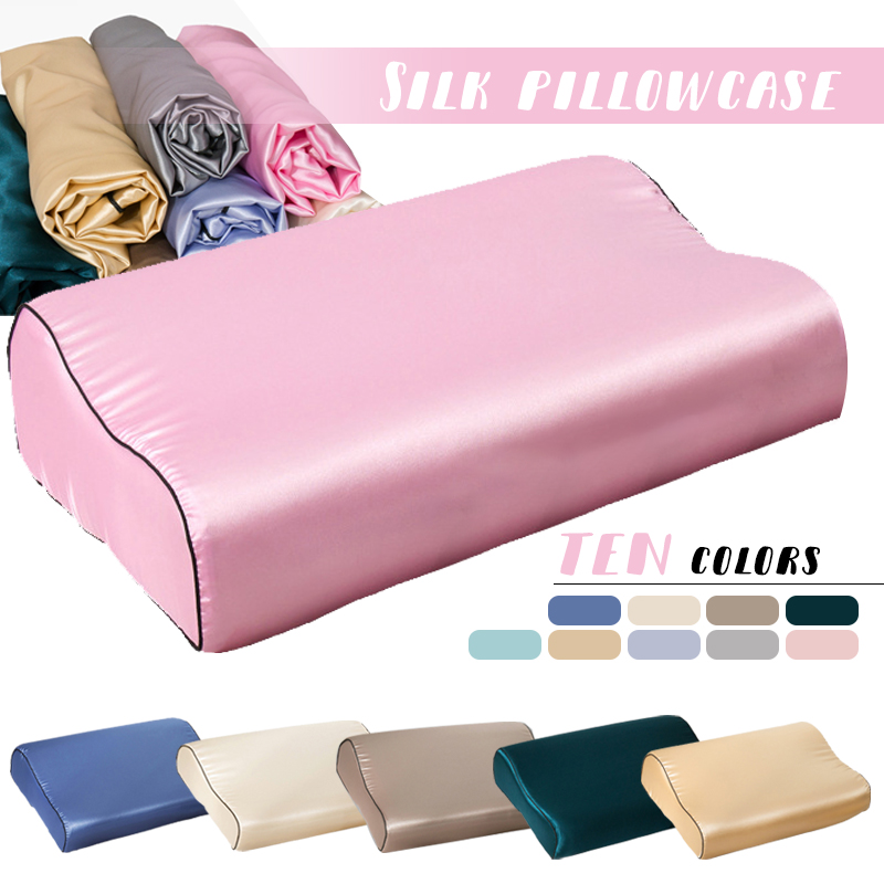 Латексная наволочка из искусст – обзор и цена Satin Silk Pillowcase Hair Skin