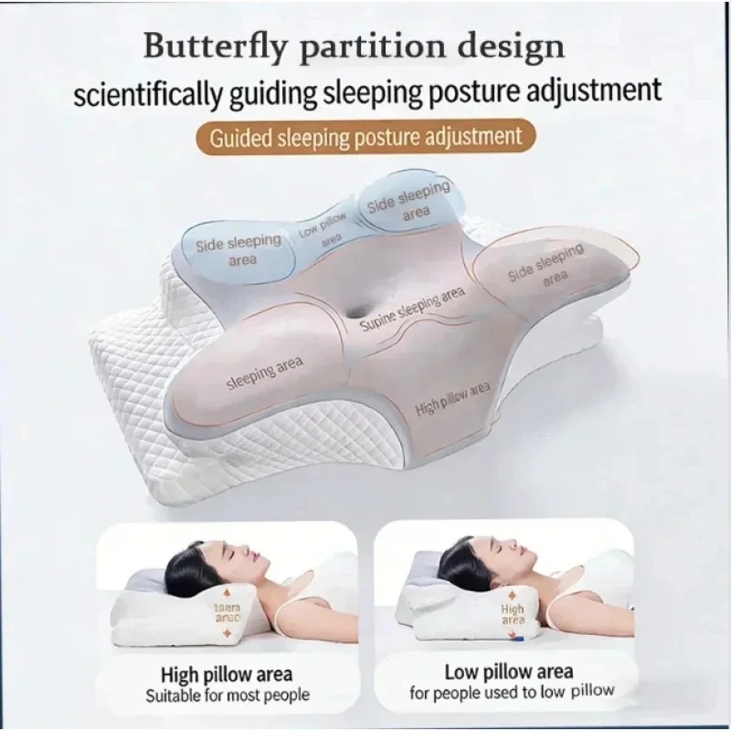 Дышащая охлаждающая ортопедиче – обзор и цена Memory Foam Orthopedic Pillow Neck Pain