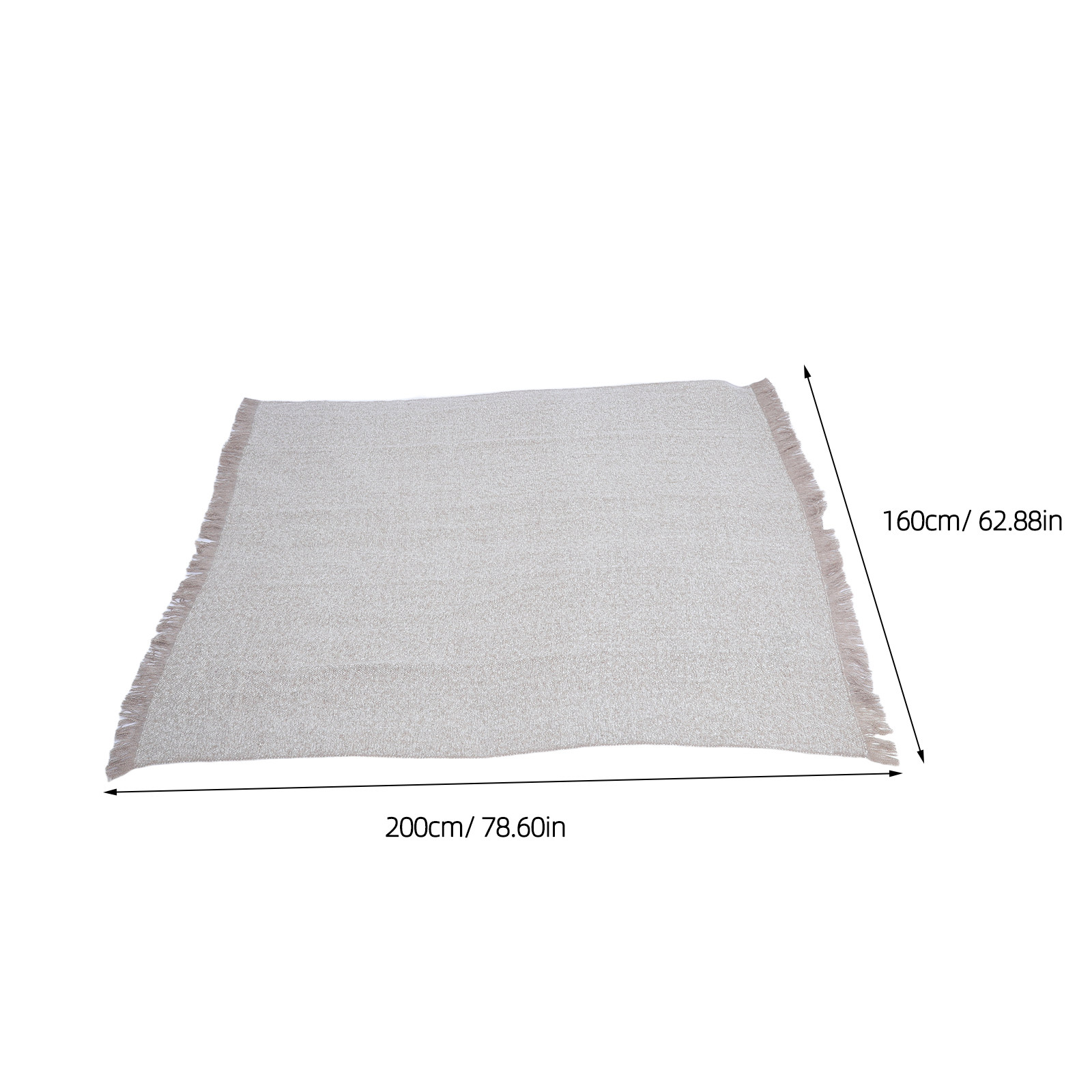Бохо-плед, коричневый, мягкий, – обзор и цена Boho Throw Blanket Fringe
