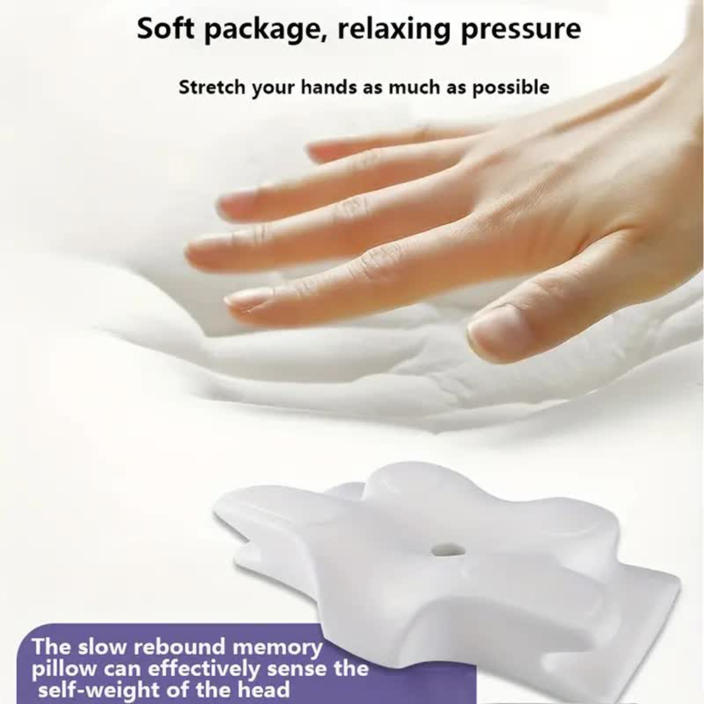 Подушки из пены с эффектом пам – обзор и цена Anti Snore Contour Pillow